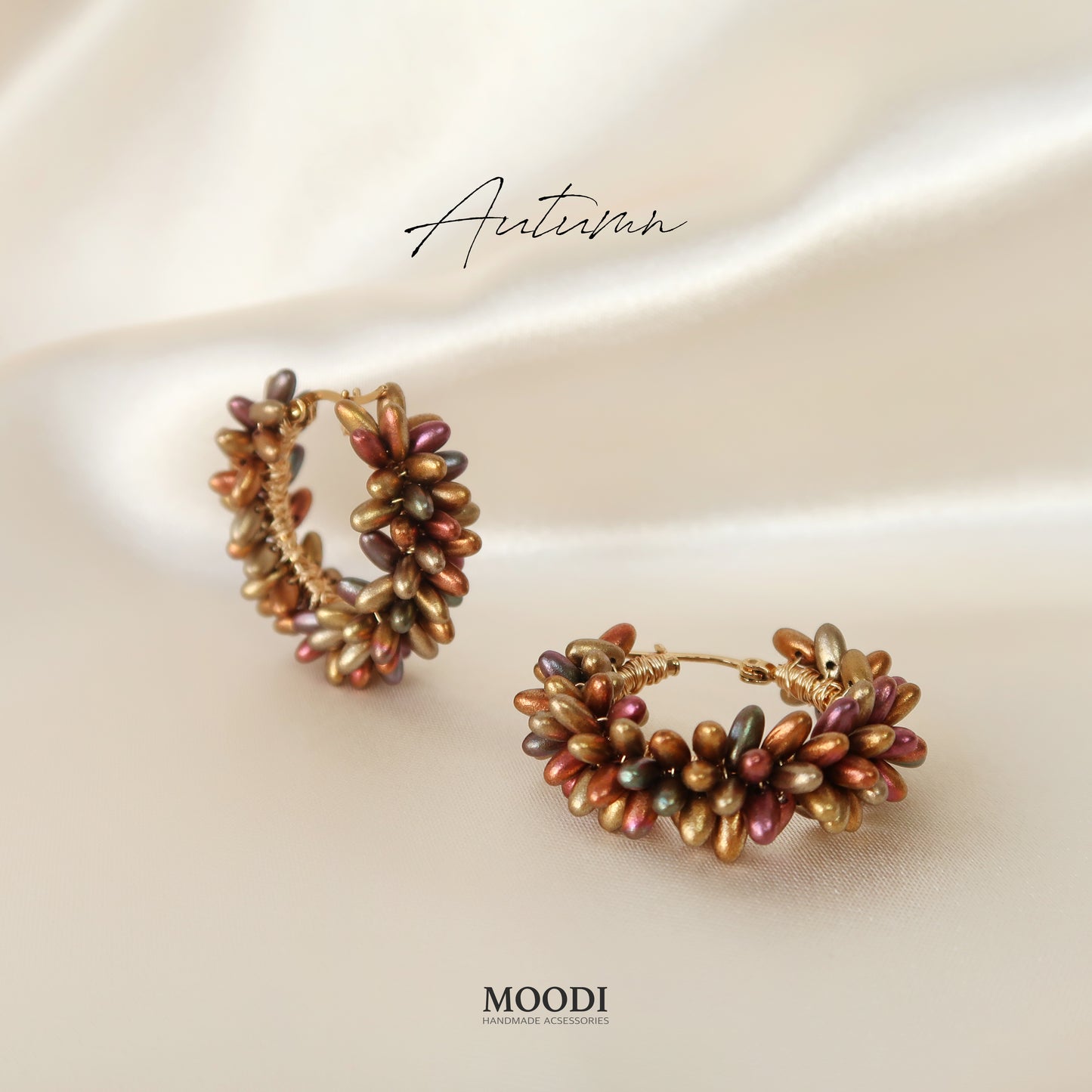 Hoops Special Earrings "Autumn"