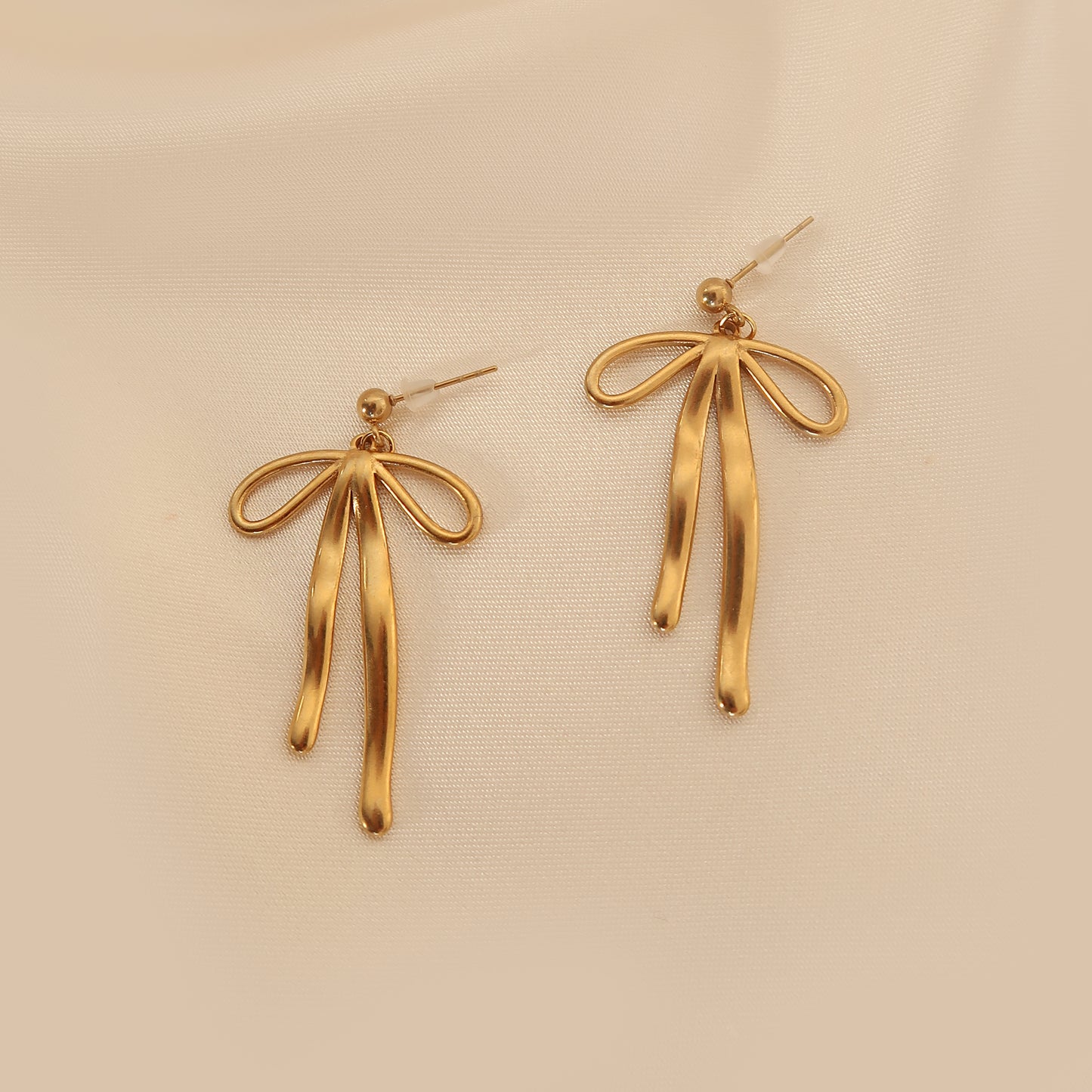 Earrings "Ribbon"