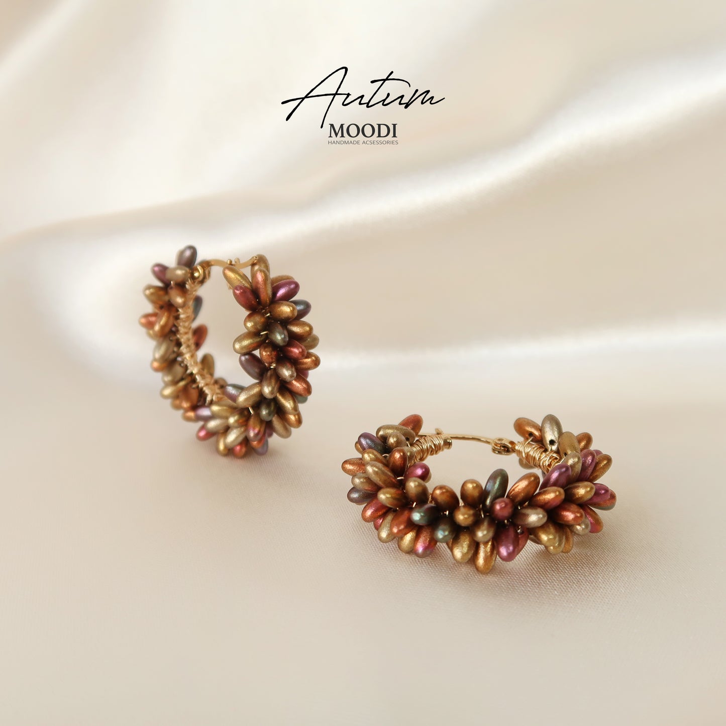 Hoops Special Earrings "Autumn"