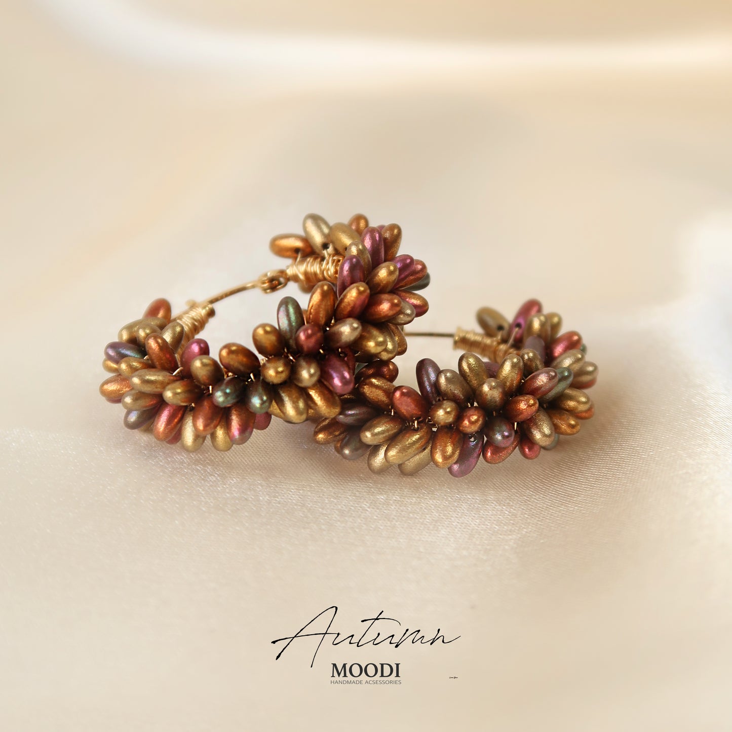 Hoops Special Earrings "Autumn"