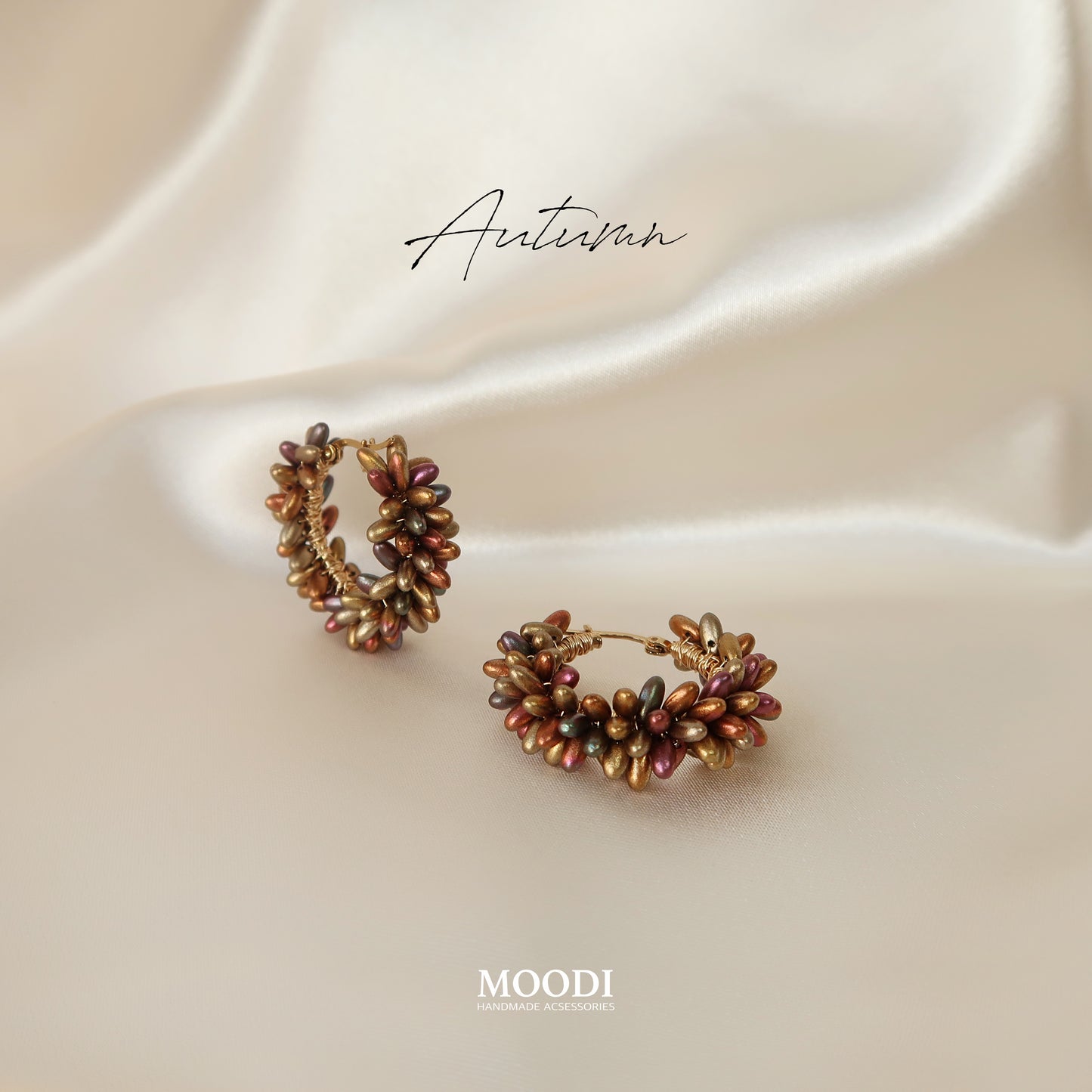 Hoops Special Earrings "Autumn"