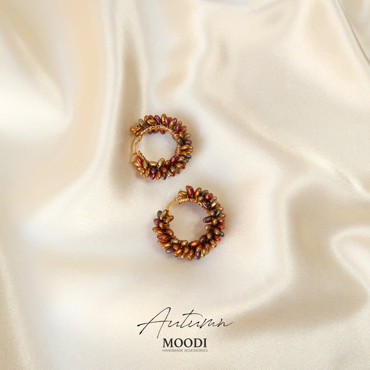 Hoops Special Earrings "Autumn"