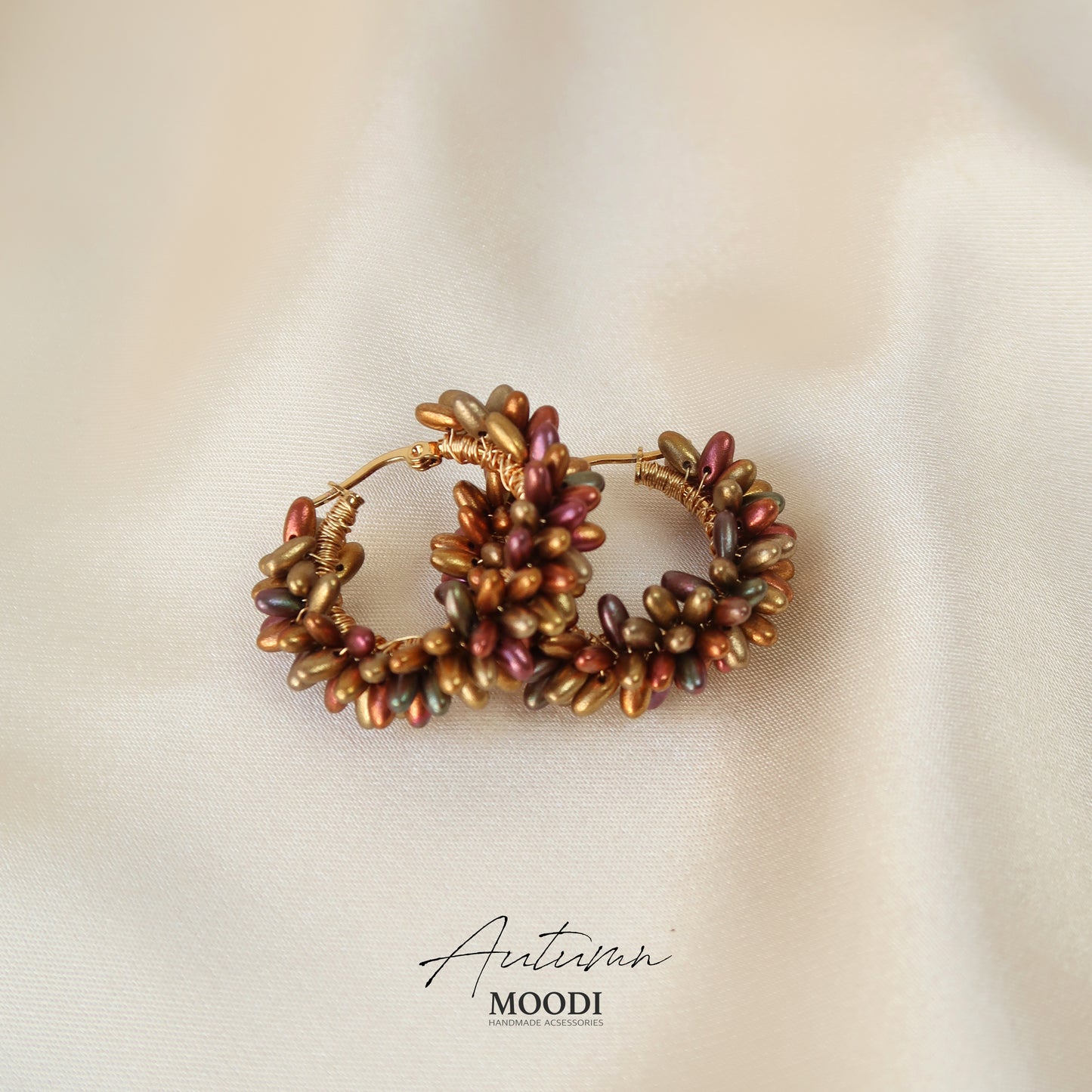 Hoops Special Earrings "Autumn"