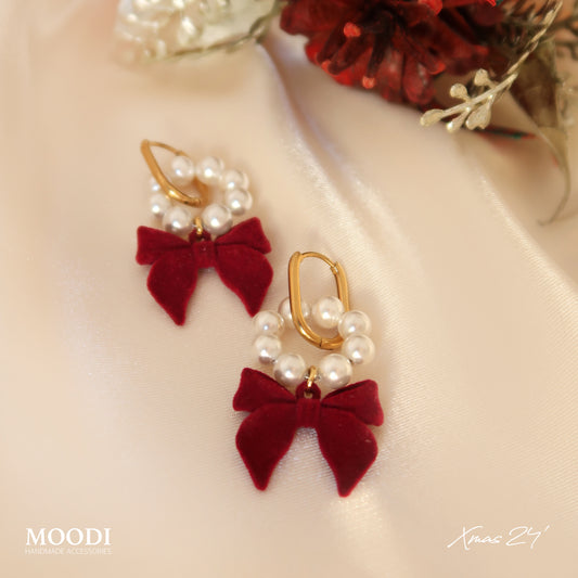 Earrings "Carla Ribbon"