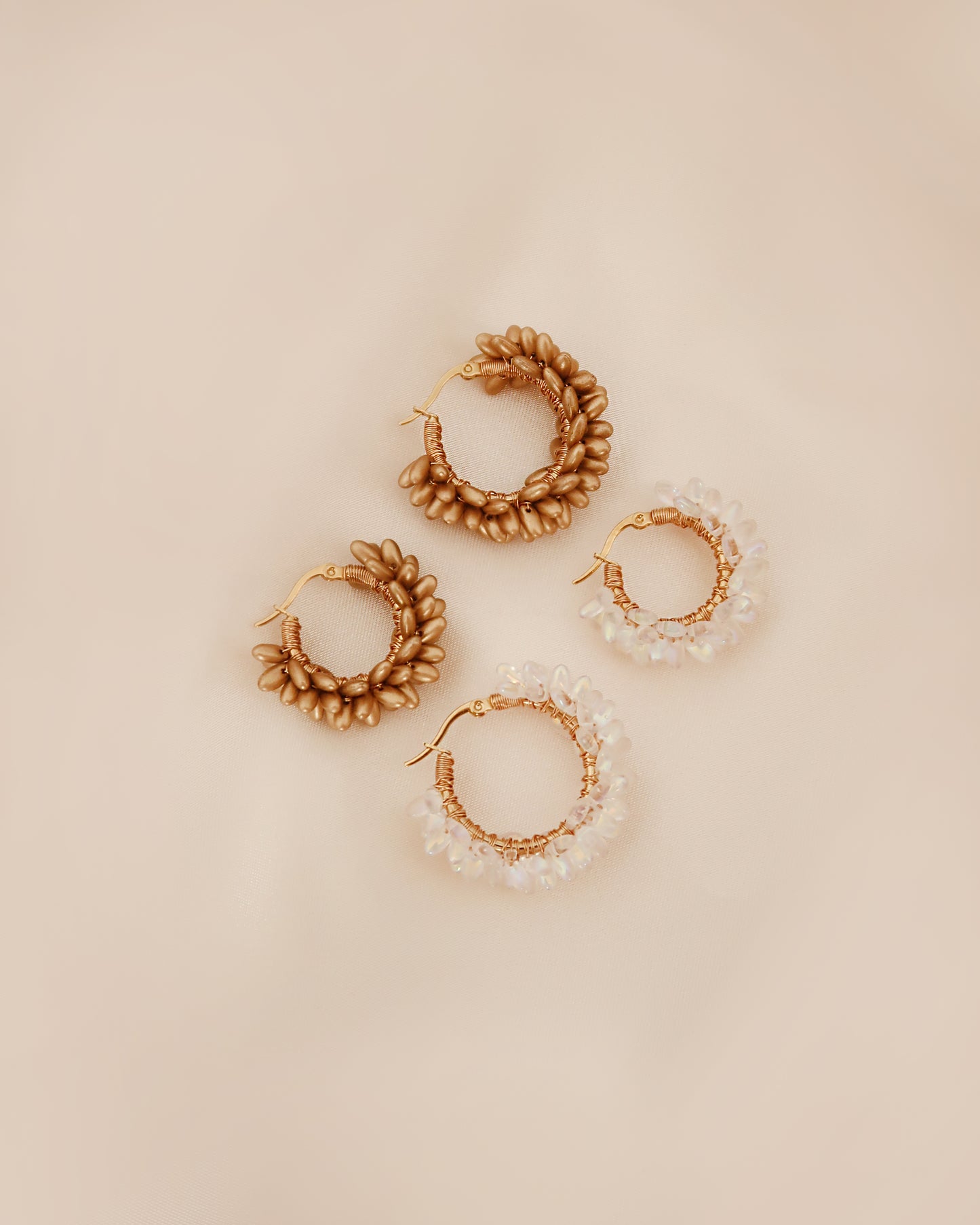 Hoops Special Earrings "Thassos"