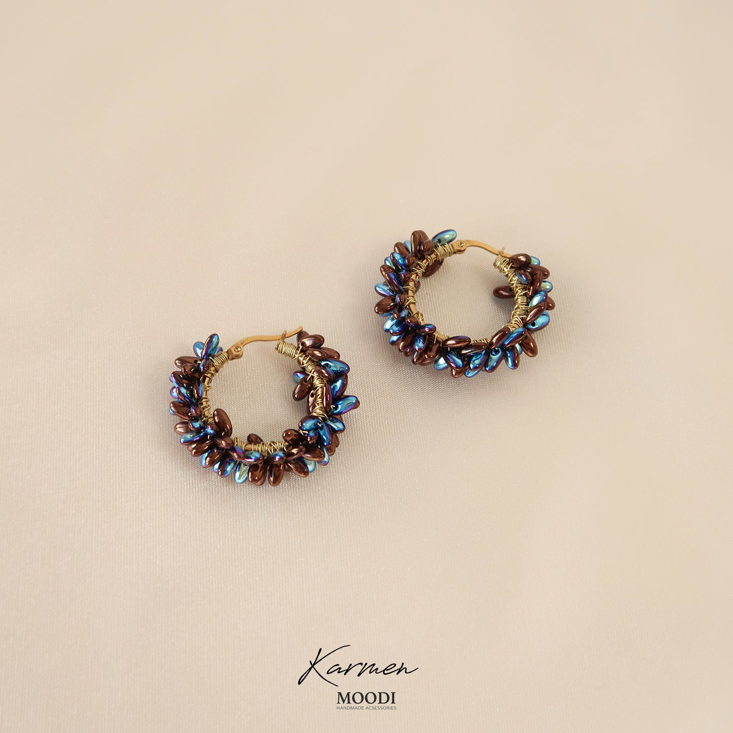 Hoops Special Earrings "Karmen"