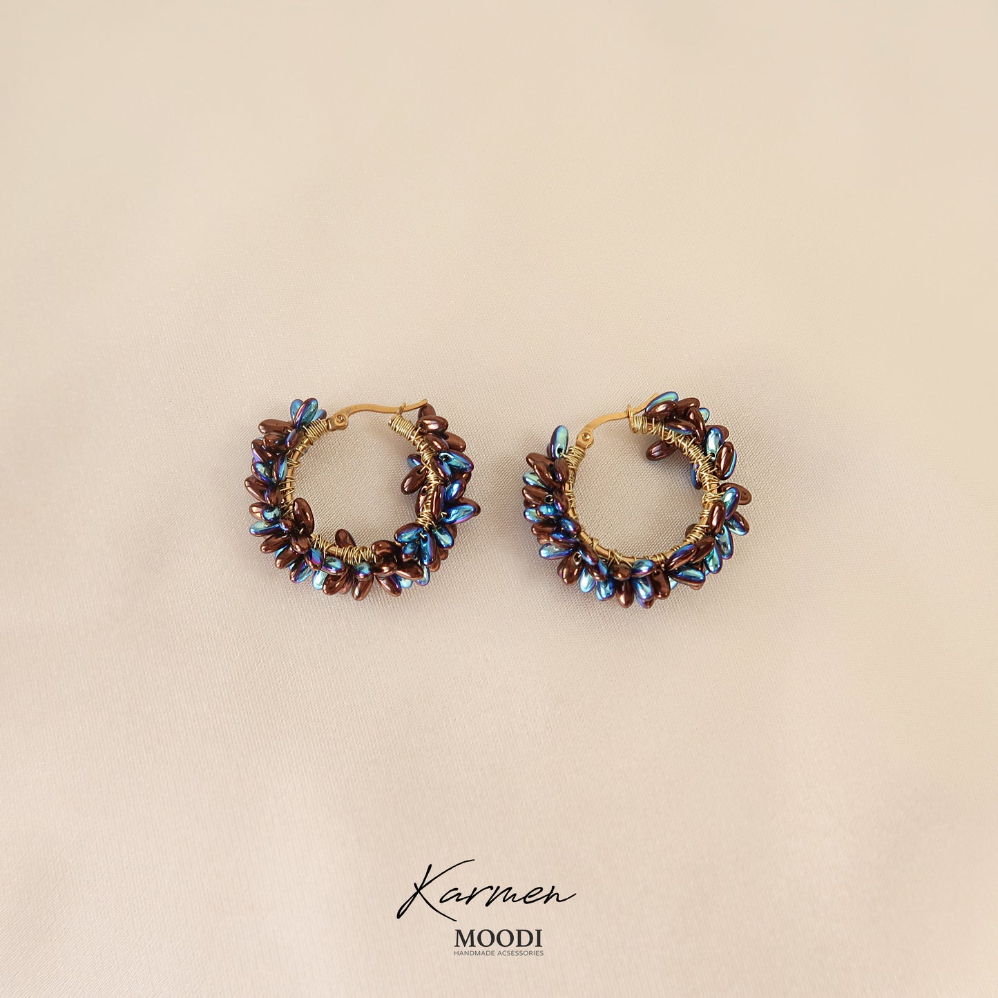 Hoops Special Earrings "Karmen"