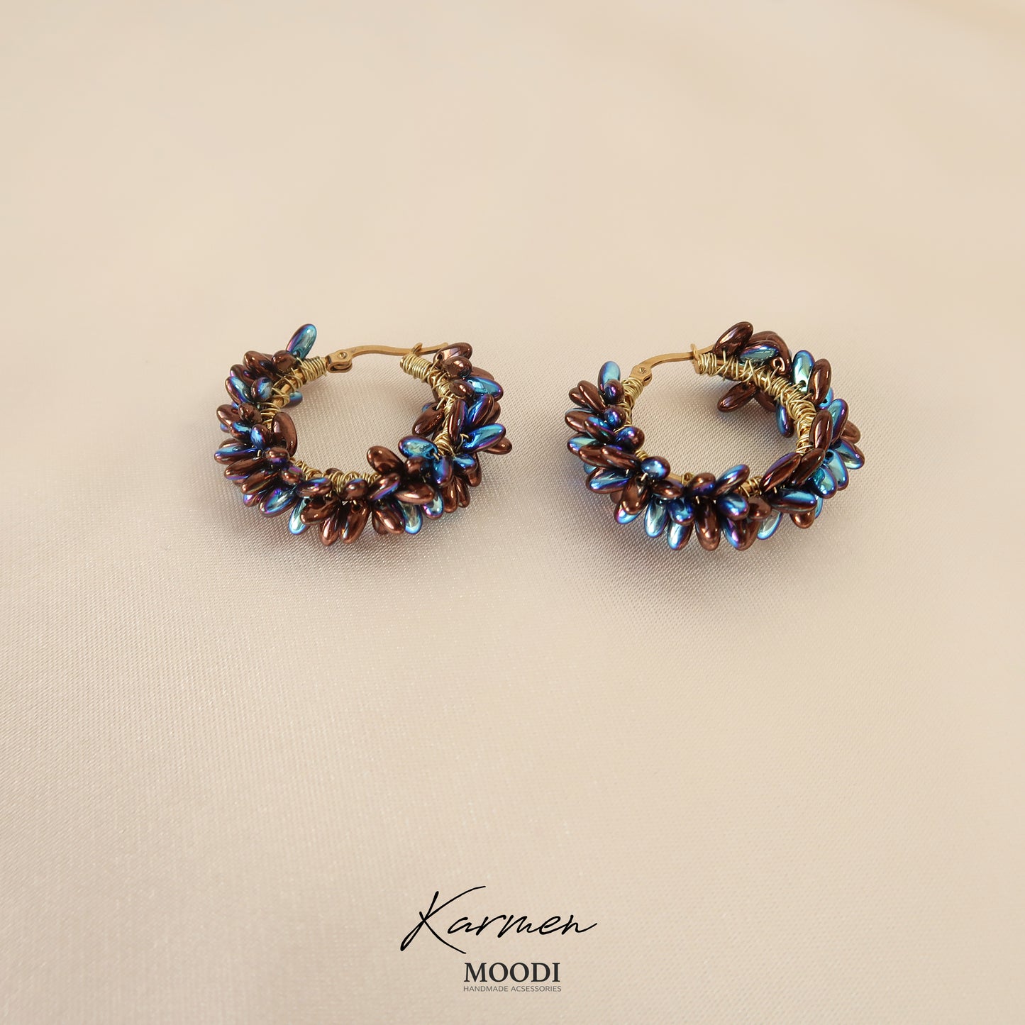 Hoops Special Earrings "Karmen"