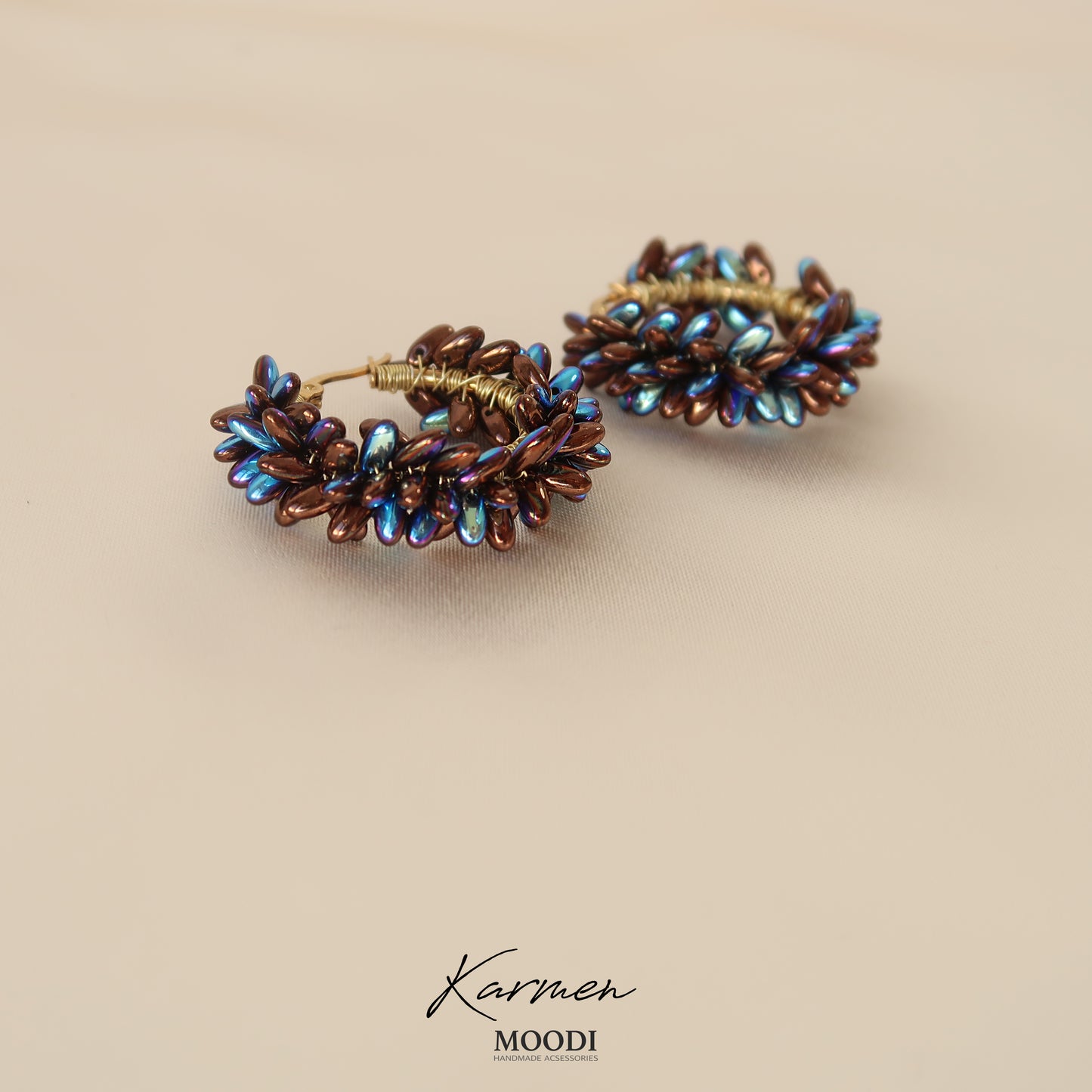 Hoops Special Earrings "Karmen"