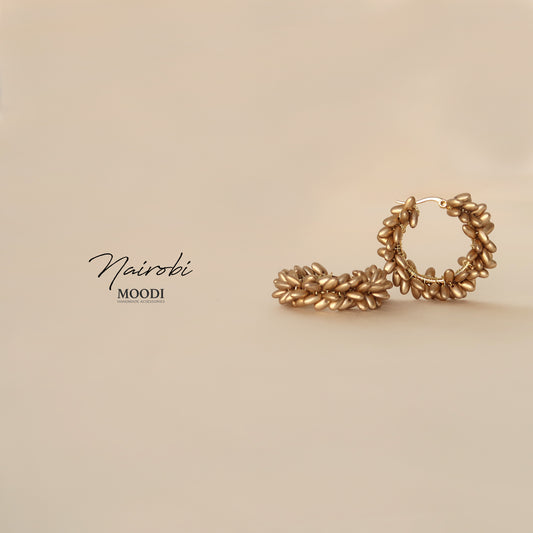 Hoops Special Earrings "Nairobi"