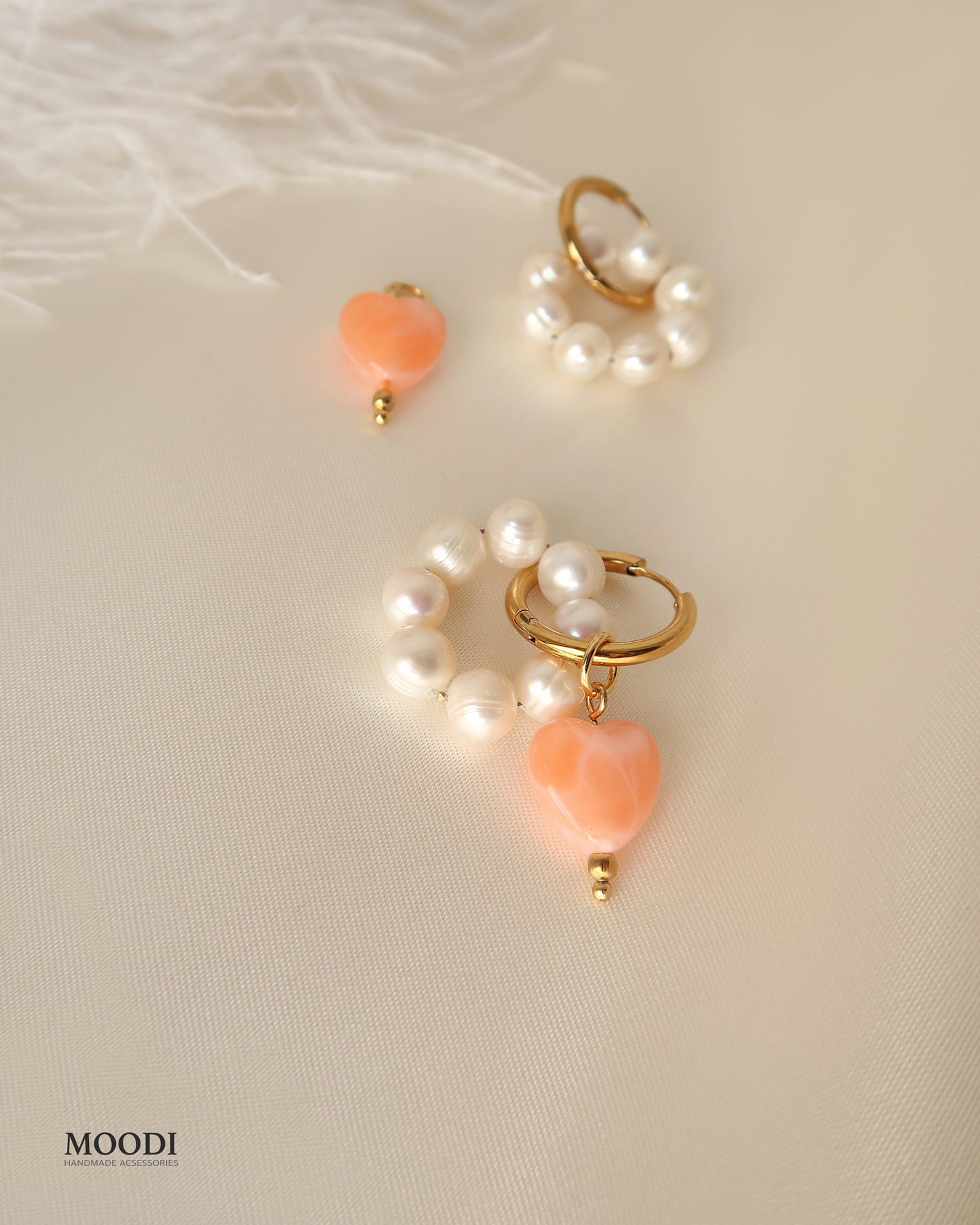 Earrings "Kisses"