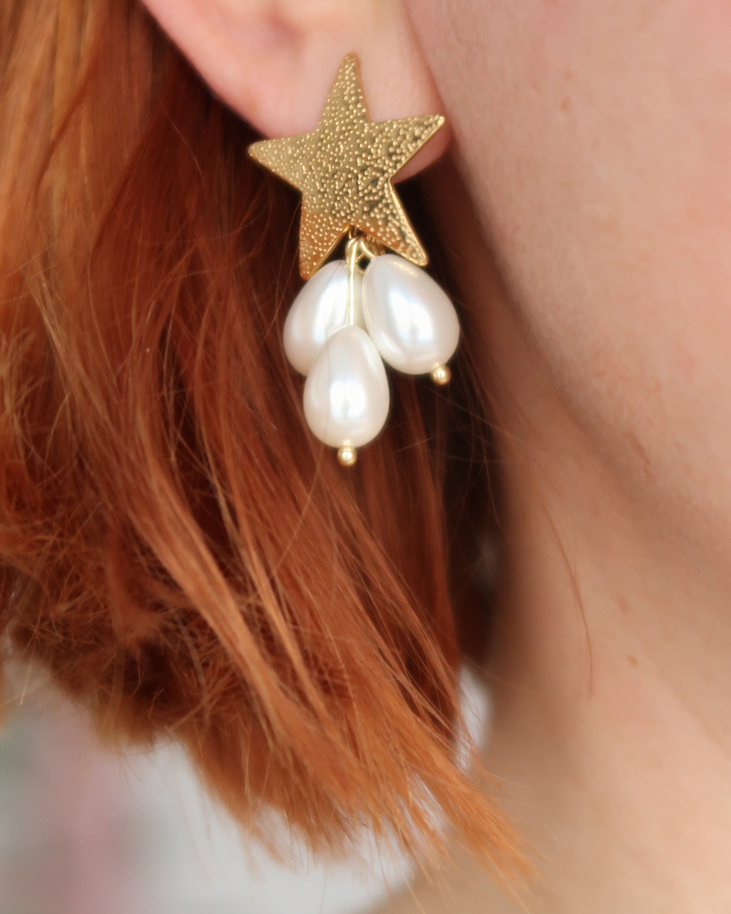 Earrings "Blush" Gold