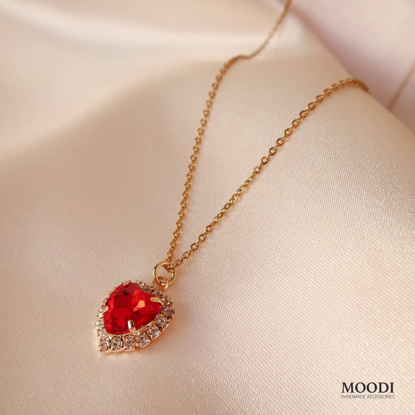 Necklace Wholehearted Red 