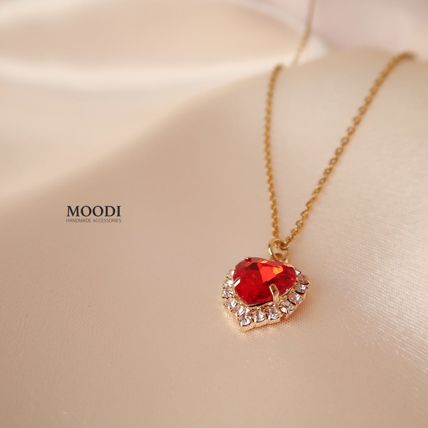 Necklace Wholehearted Red 