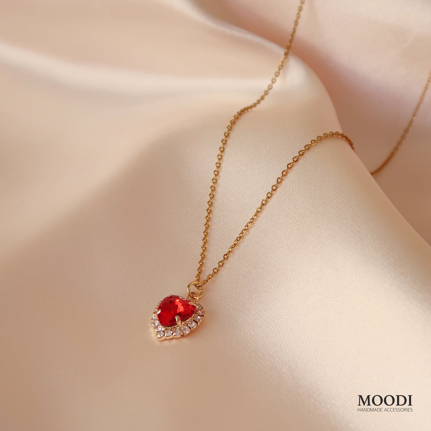 Necklace Wholehearted Red 