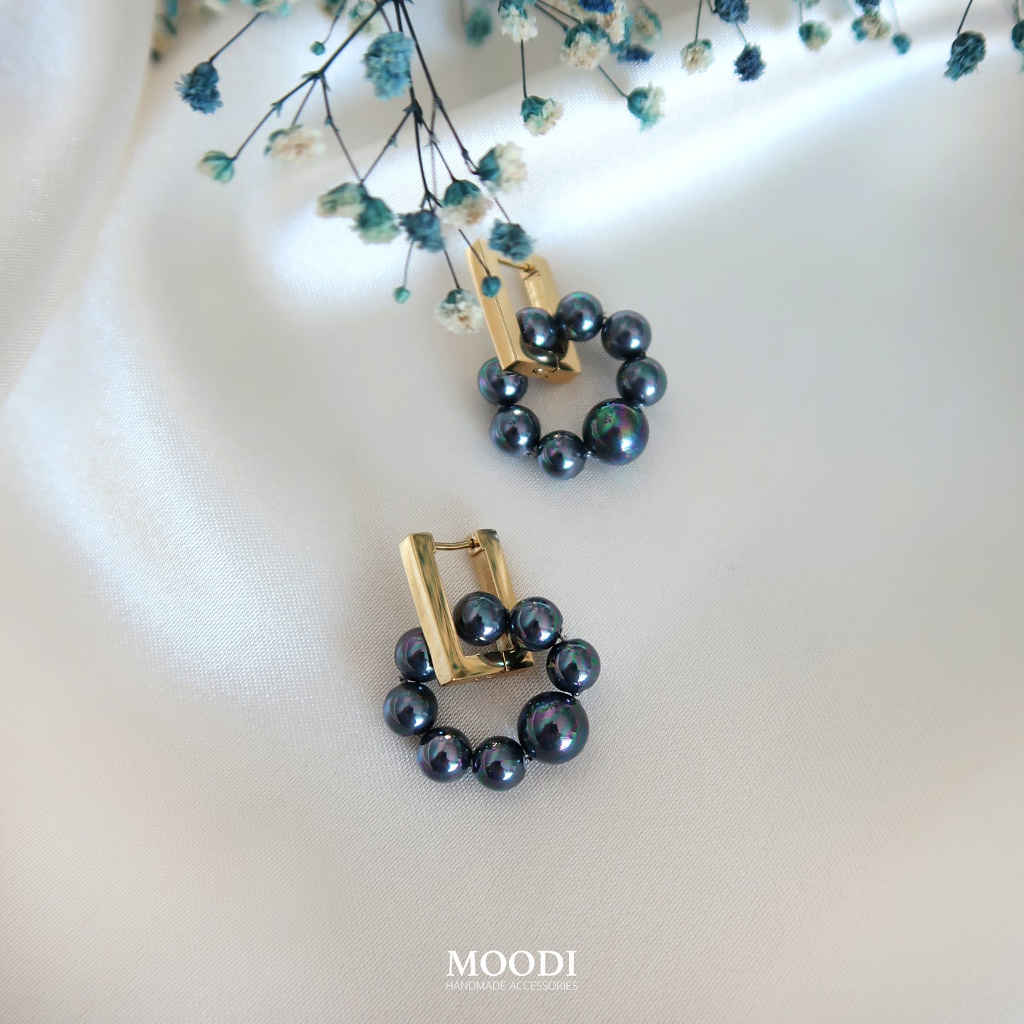 Earrings "Lora - Black"