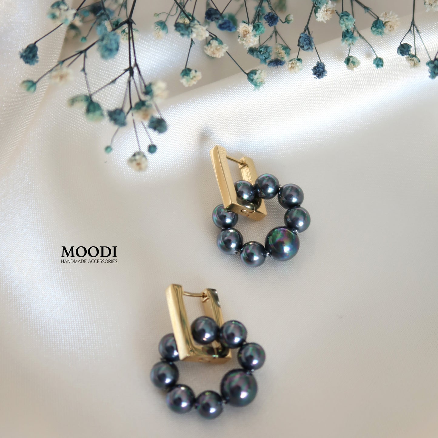 Earrings "Lora - Black"