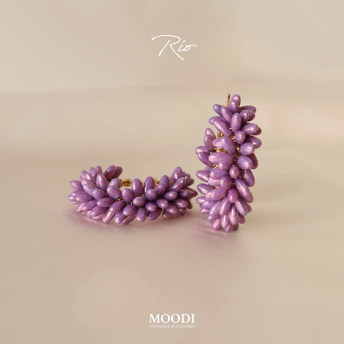 Hoops Special Earrings "Rio"