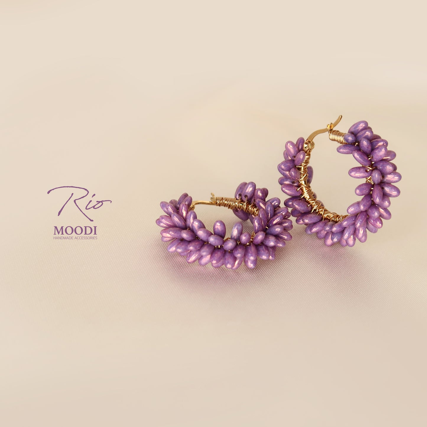 Hoops Special Earrings "Rio"