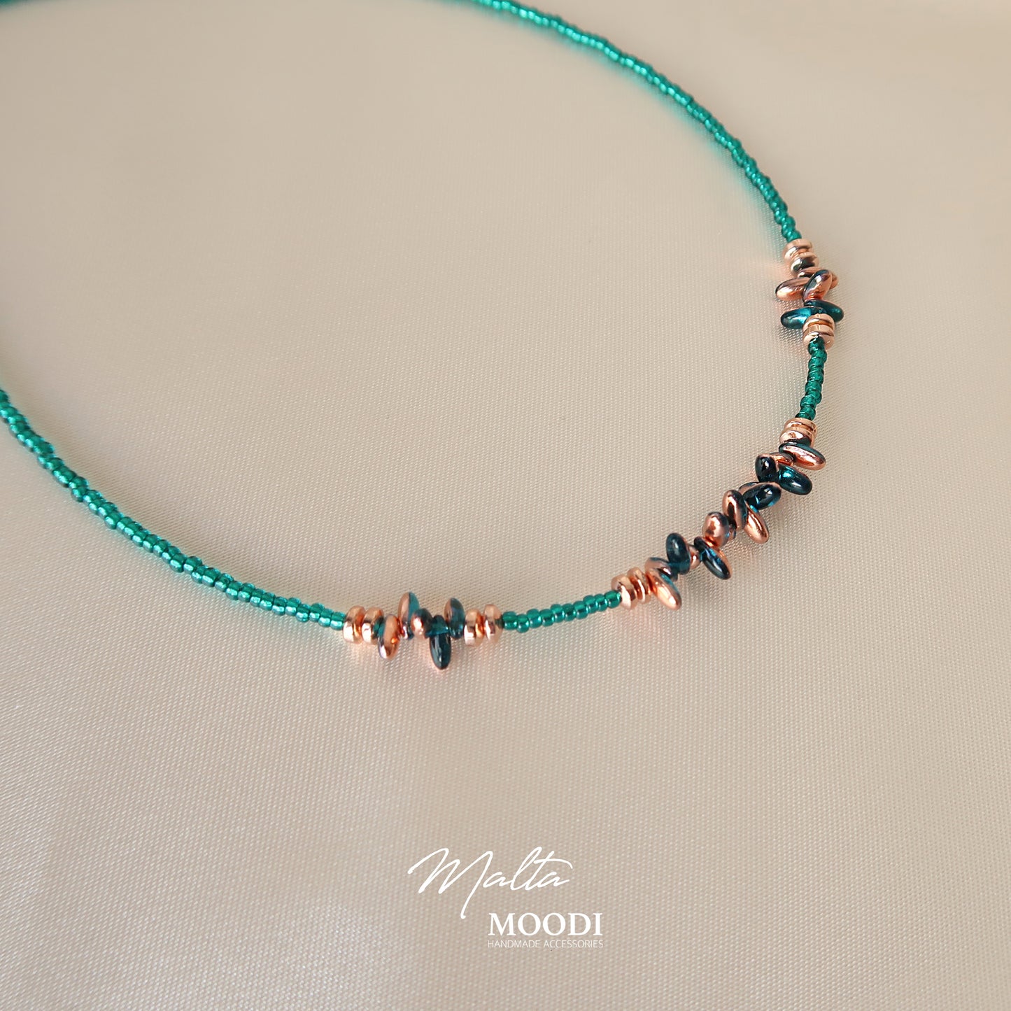 Short necklace "Malta" 