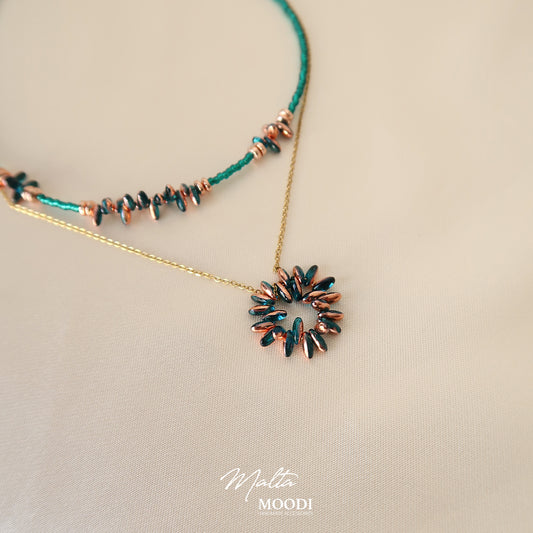 Necklace with pendant "Malta" 