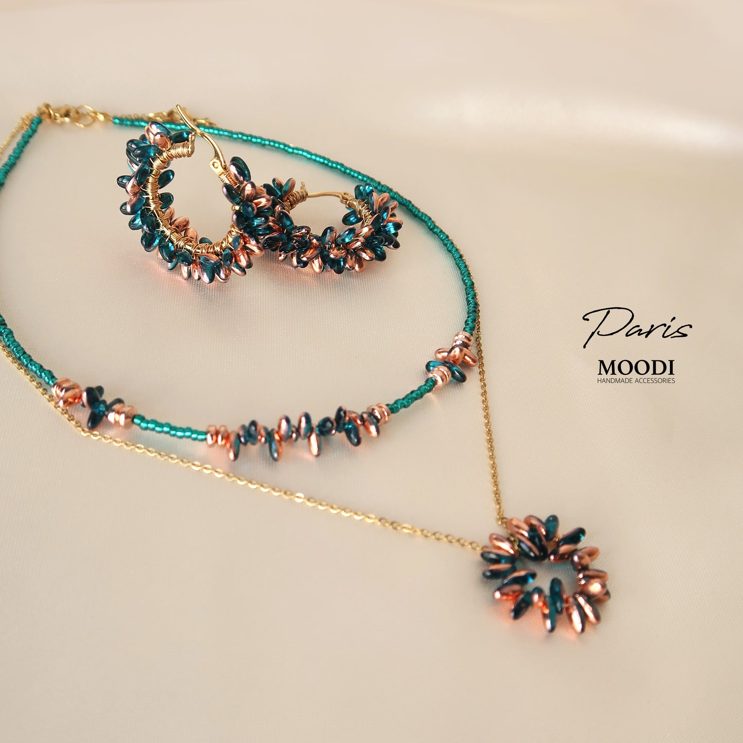 Short necklace "Malta" 