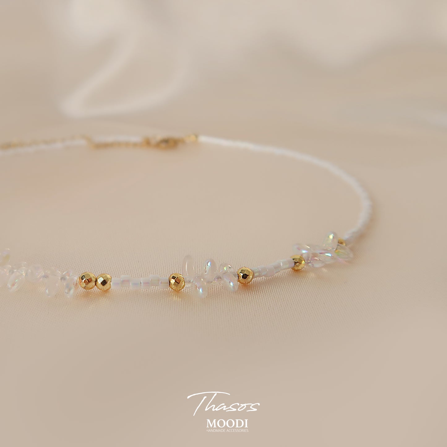 Short necklace "Thasos"