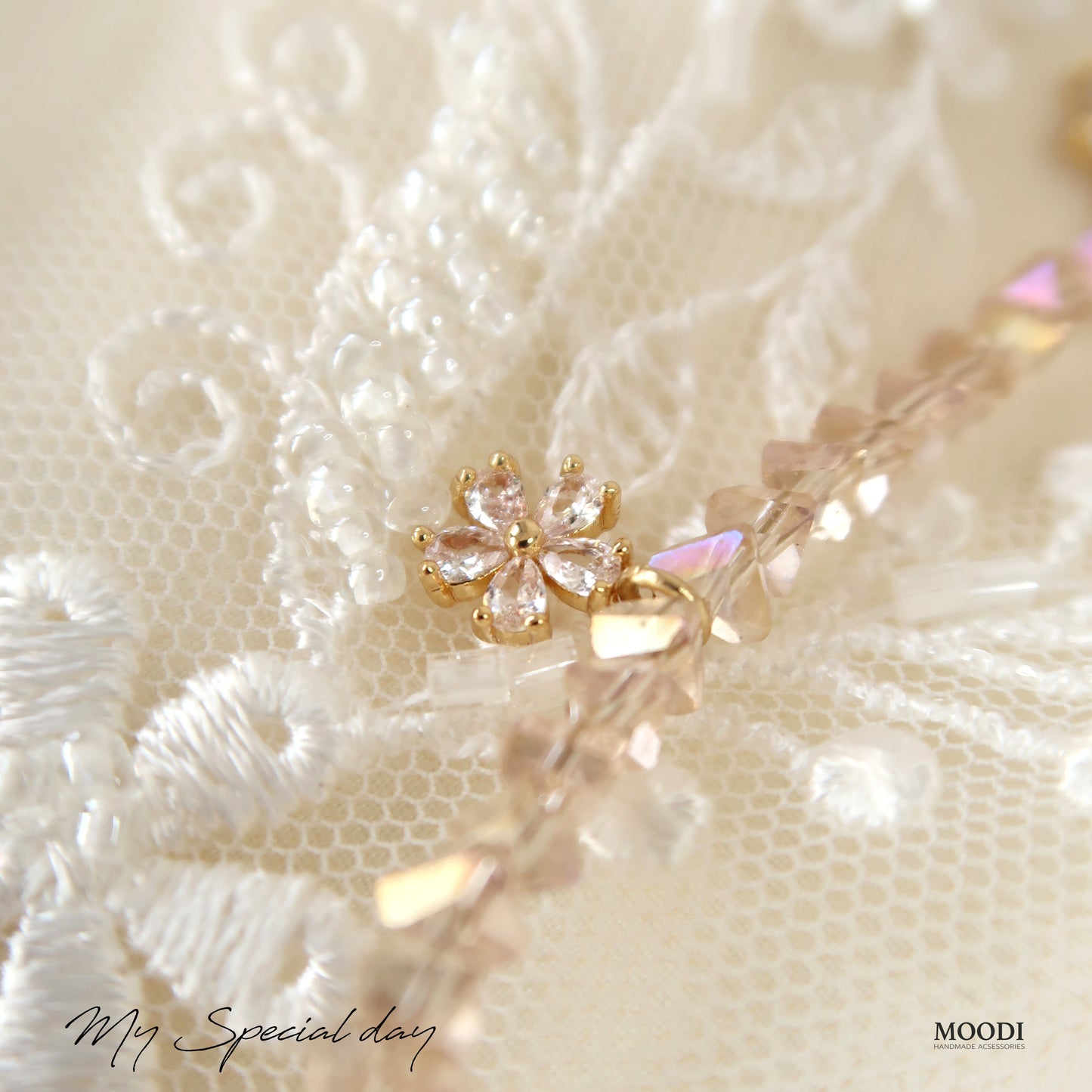 Necklace "Shine" Tenderness