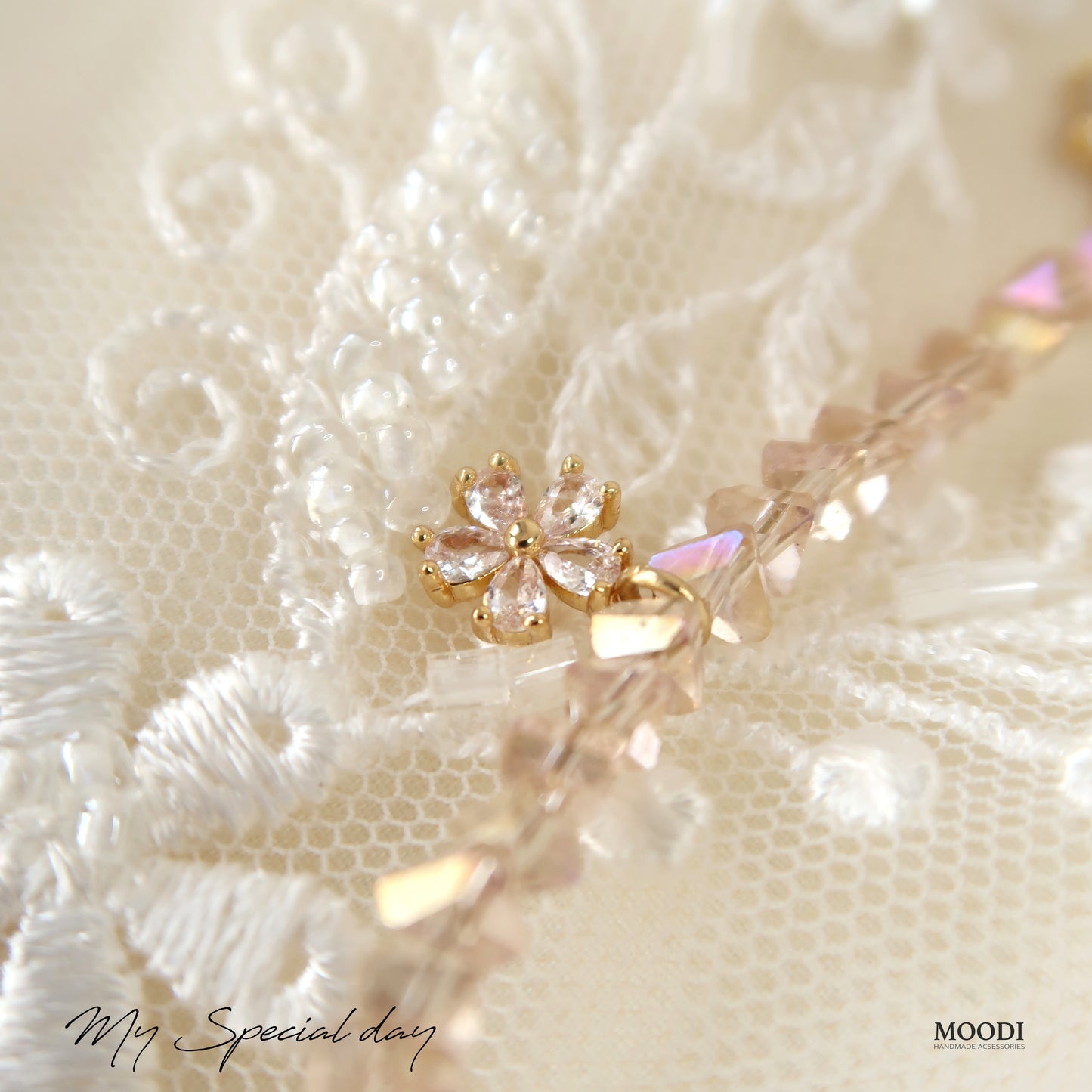 Necklace "Shine" Tenderness