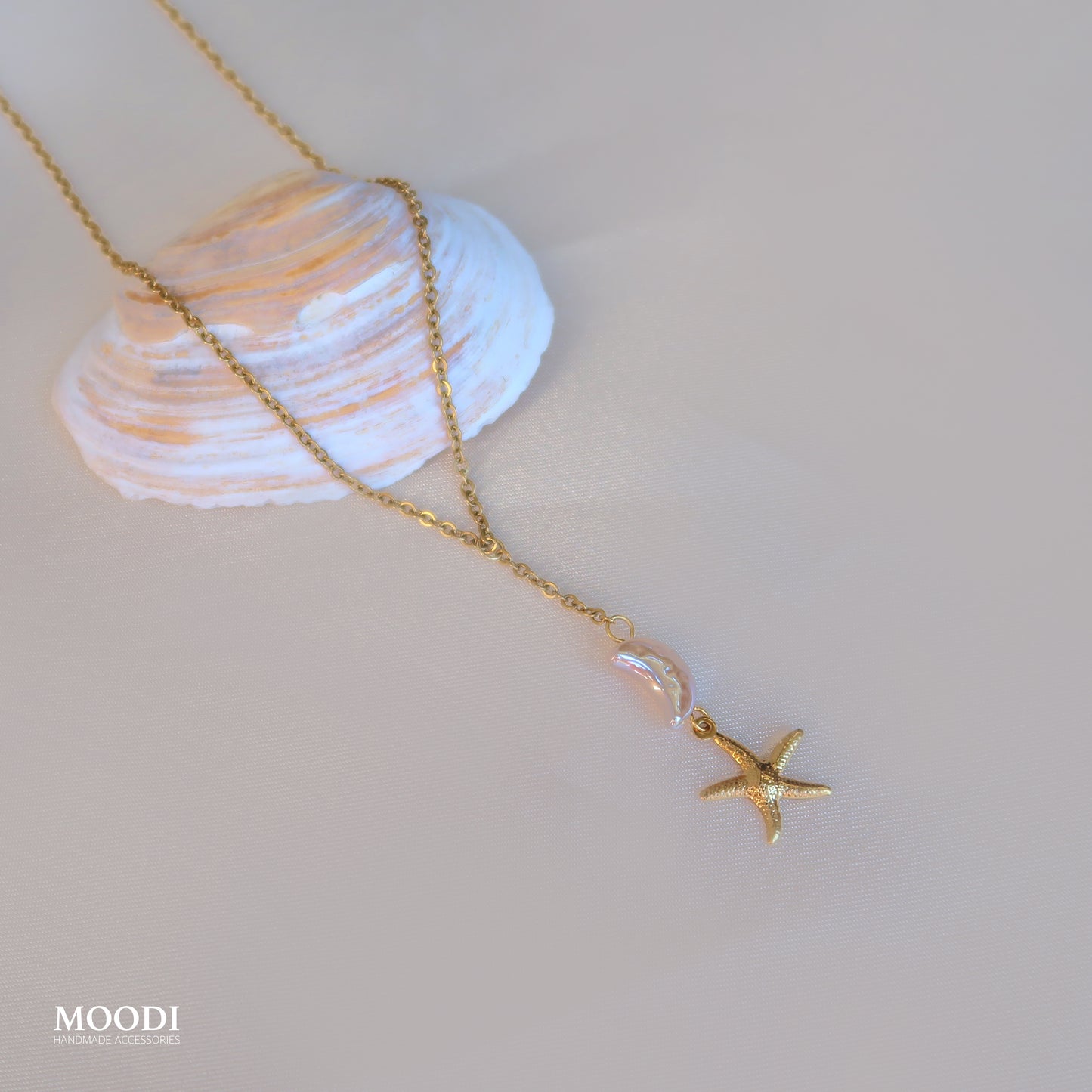 Moon&amp;Sea Necklace