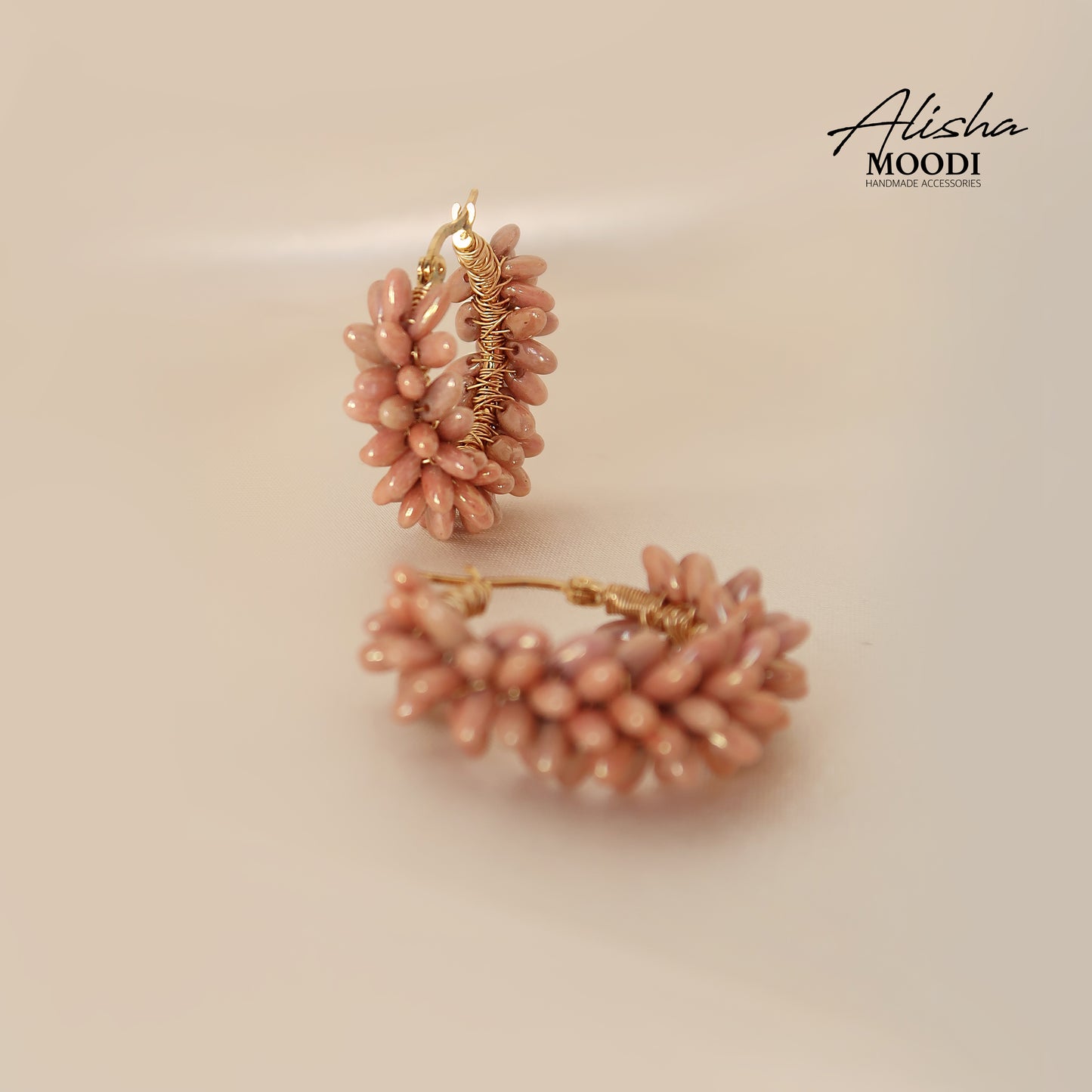 Hoops Special Earrings "Alisha"