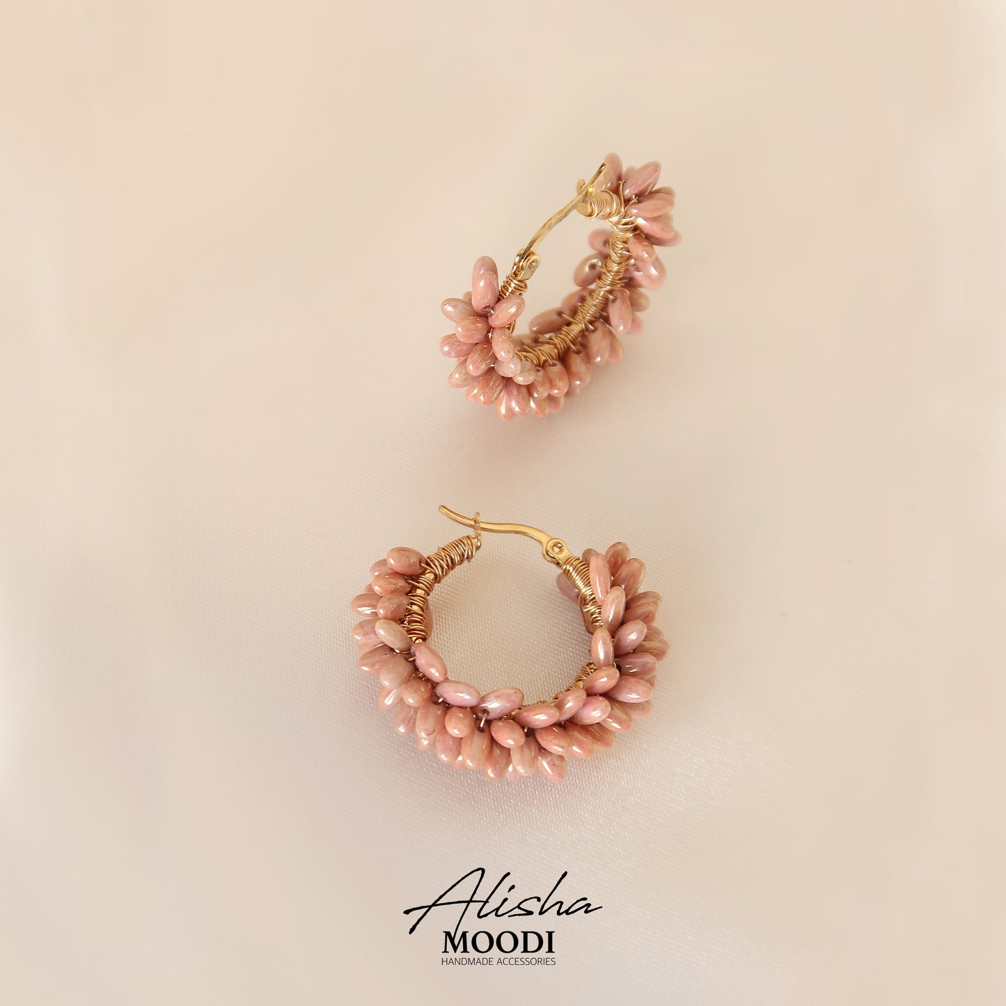 Hoops Special Earrings "Alisha"