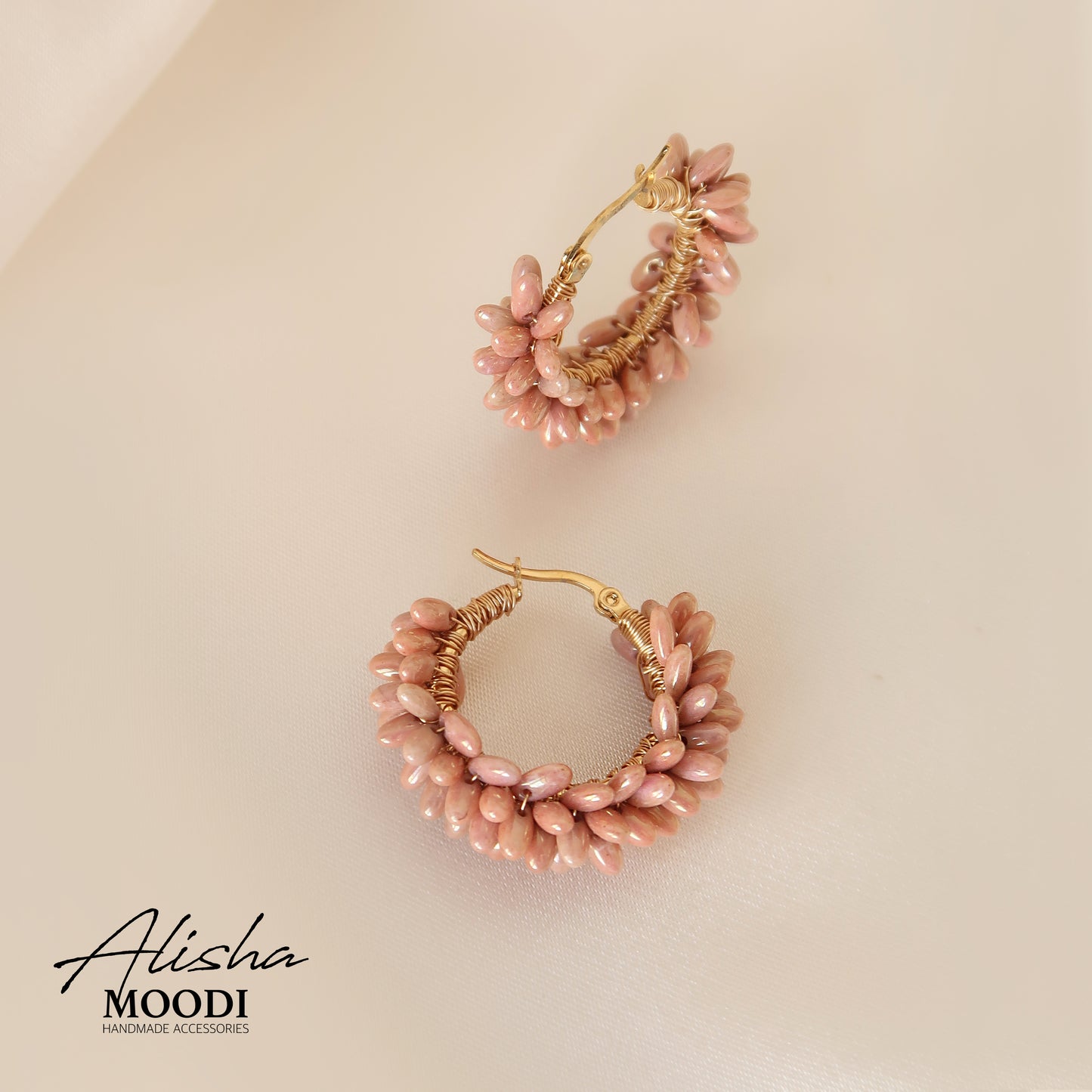 Hoops Special Earrings "Alisha"