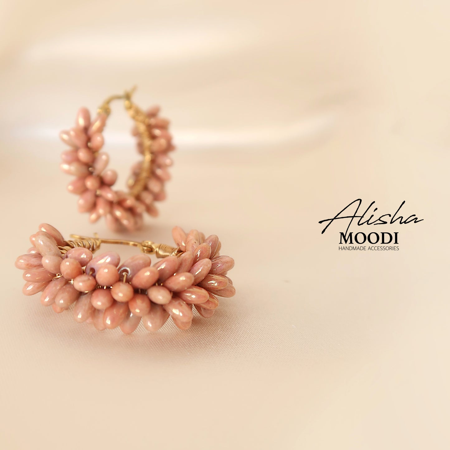 Hoops Special Earrings "Alisha"