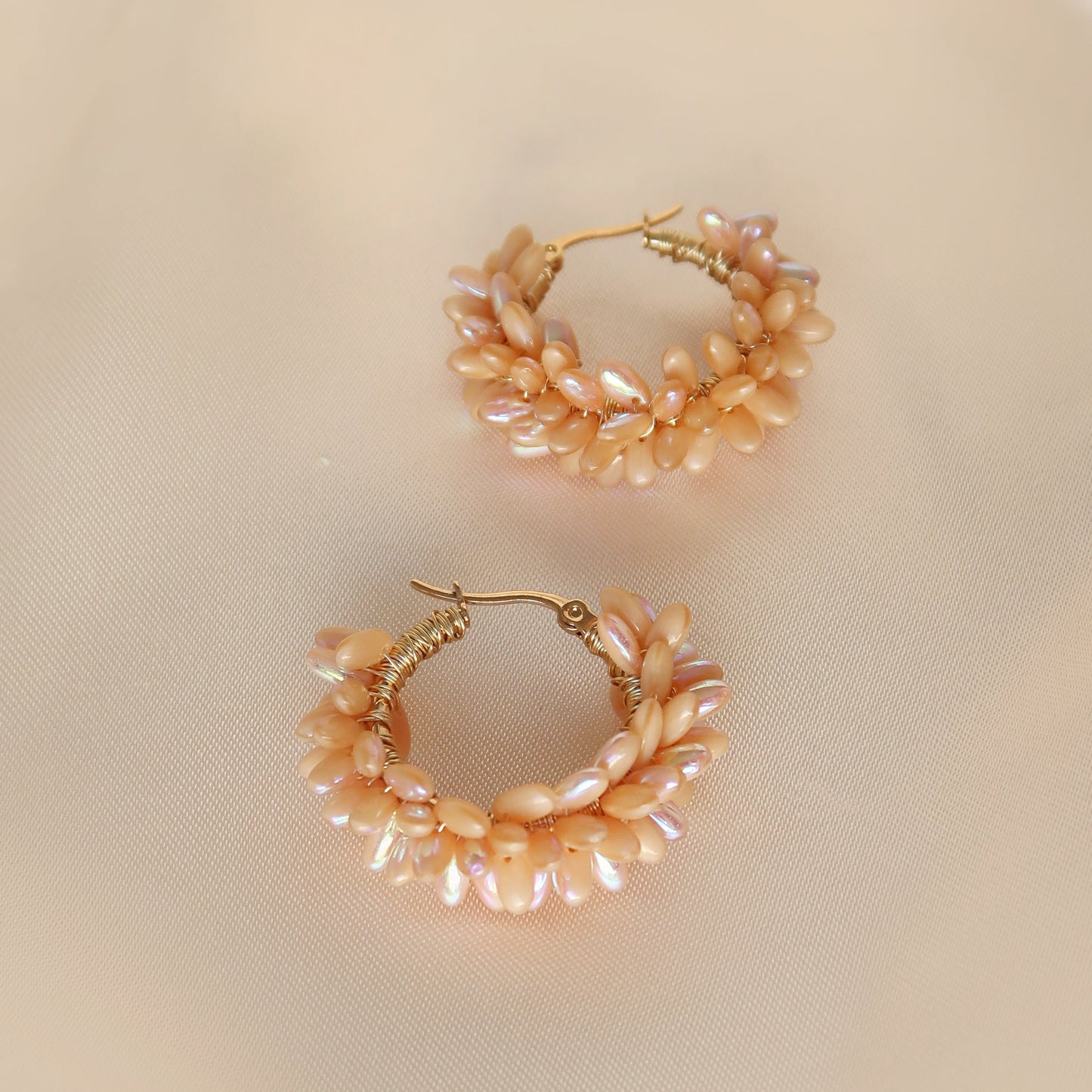 Hoops Special Earrings "Sahara"