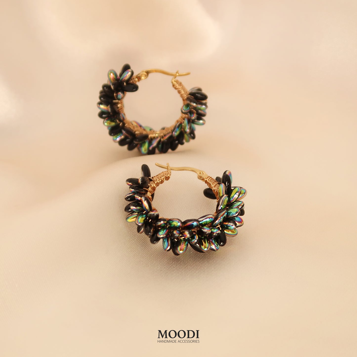 Hoops Special Earrings "Fireflies"