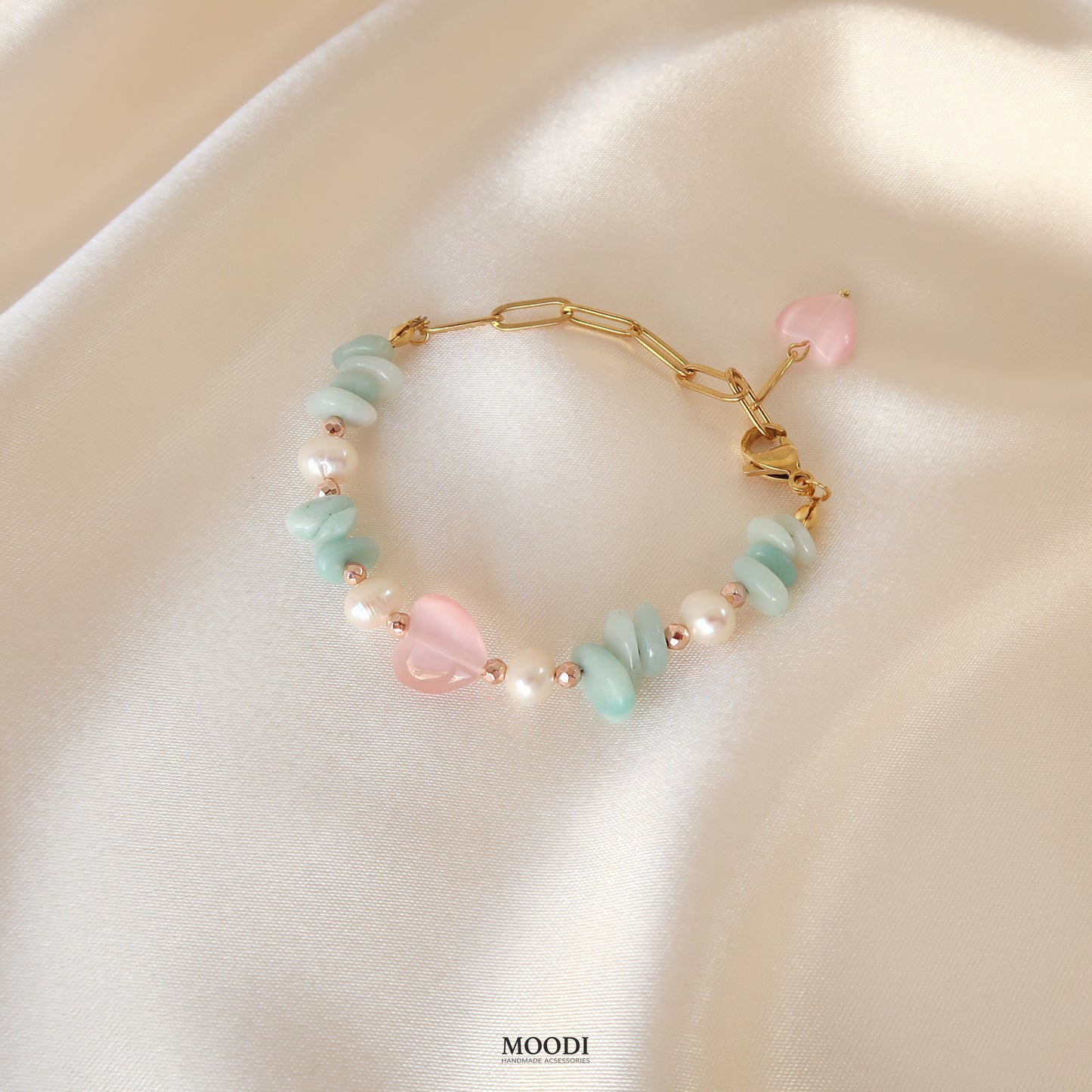 "Linda" Rose bracelet