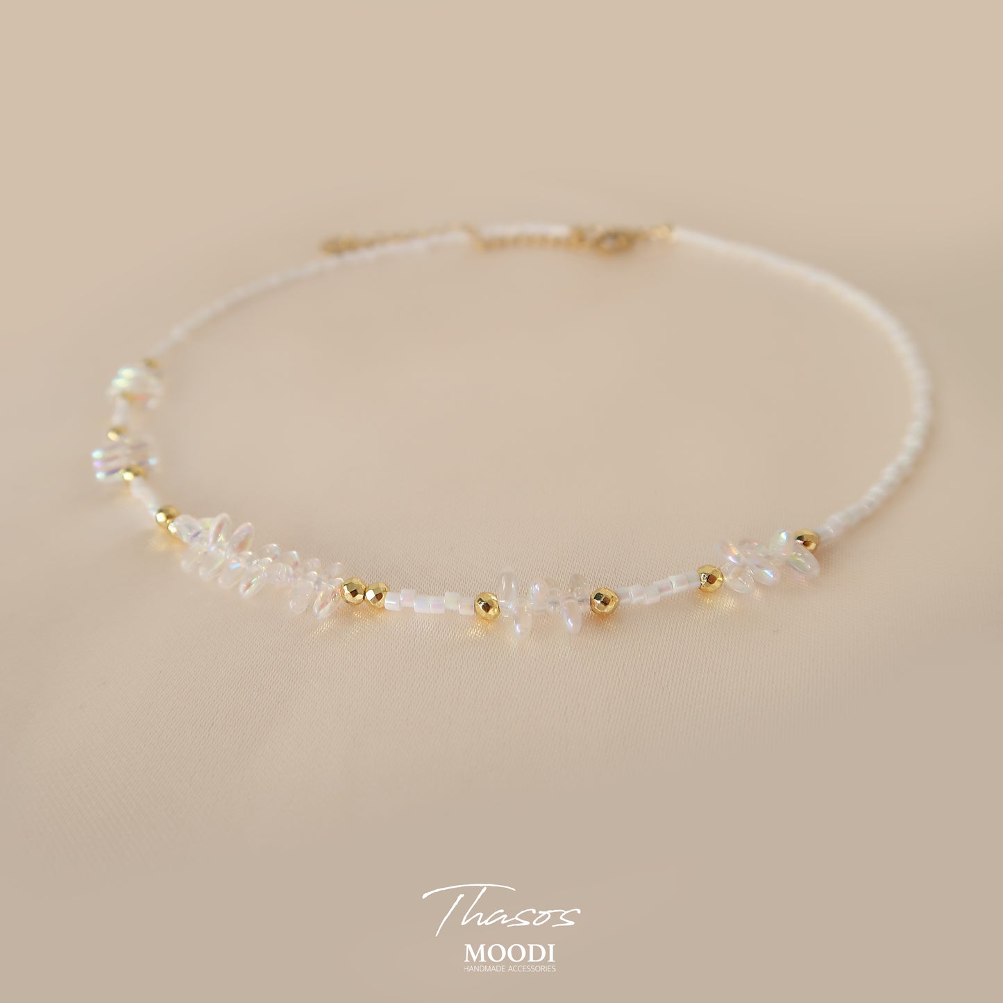 Short necklace "Thasos"