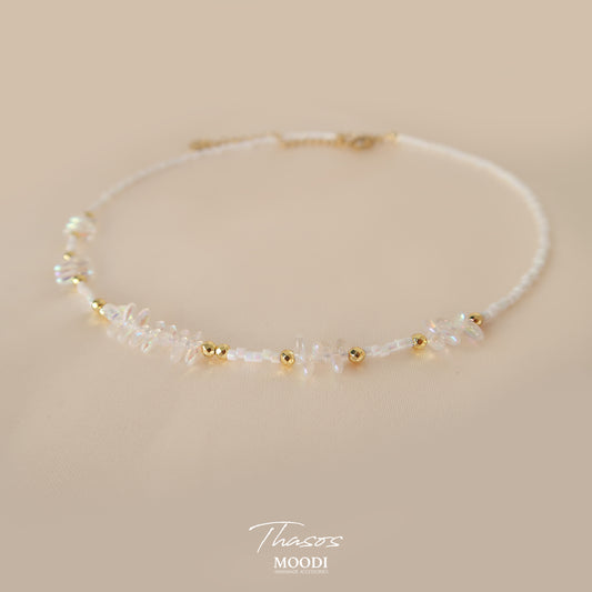 Short necklace "Thasos"