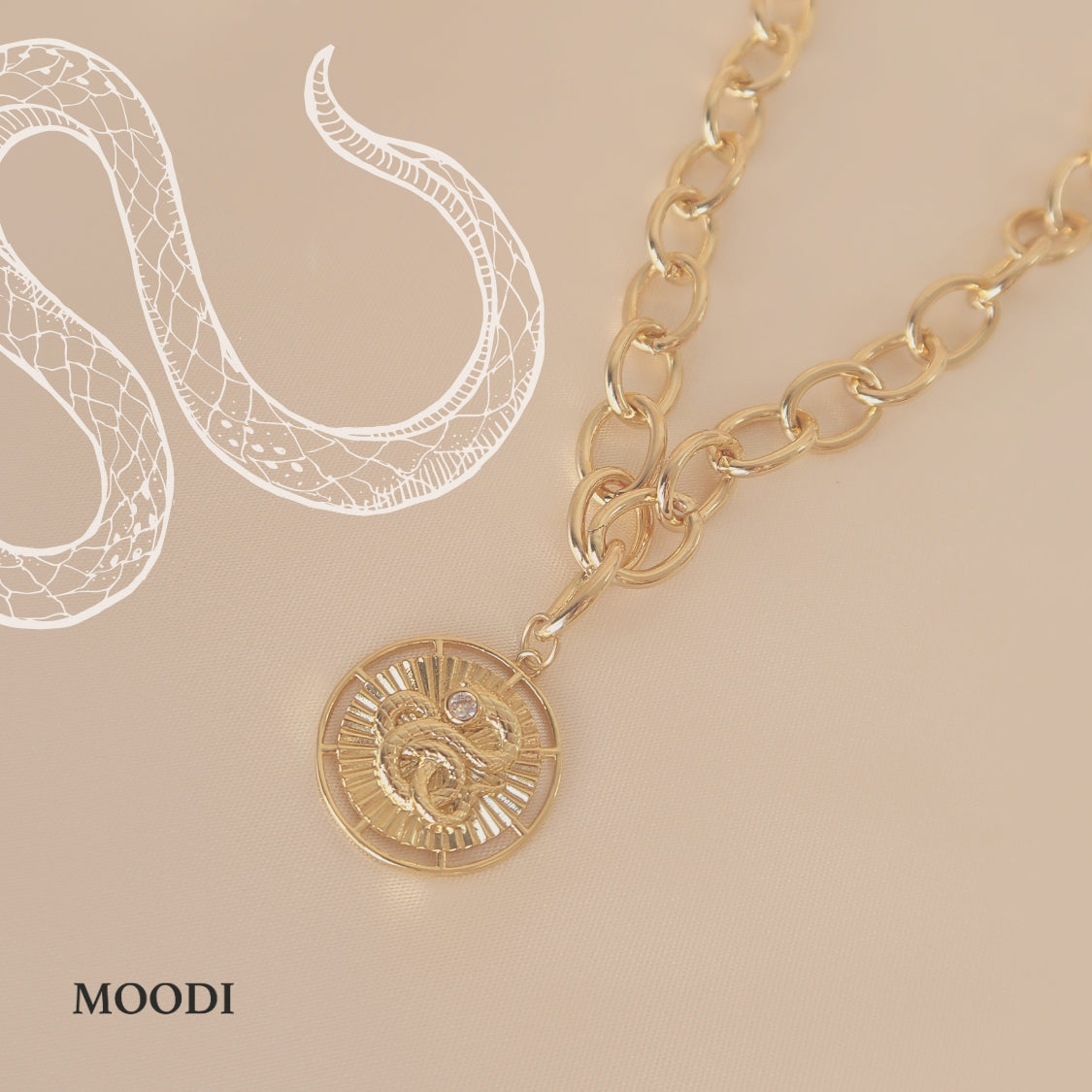 Necklace "Medusa"