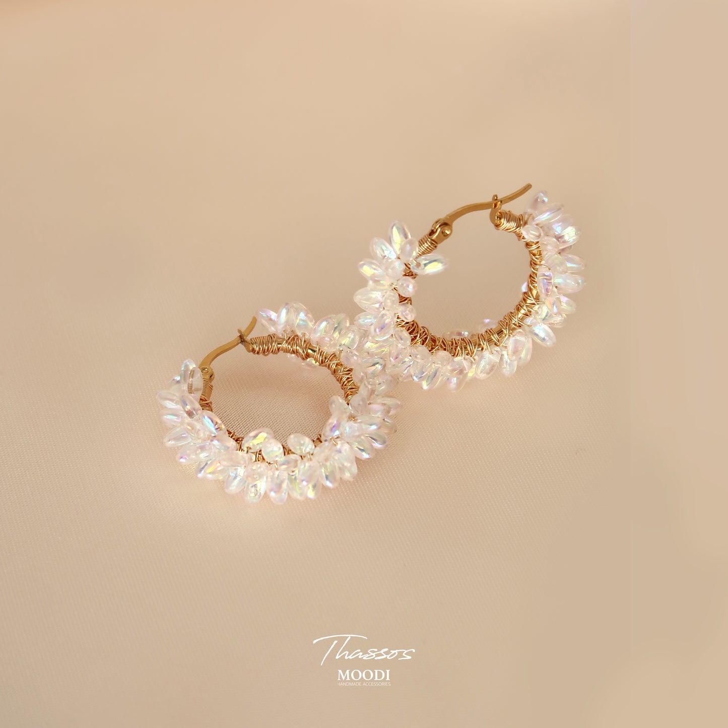 Hoops Special Earrings "Thassos"