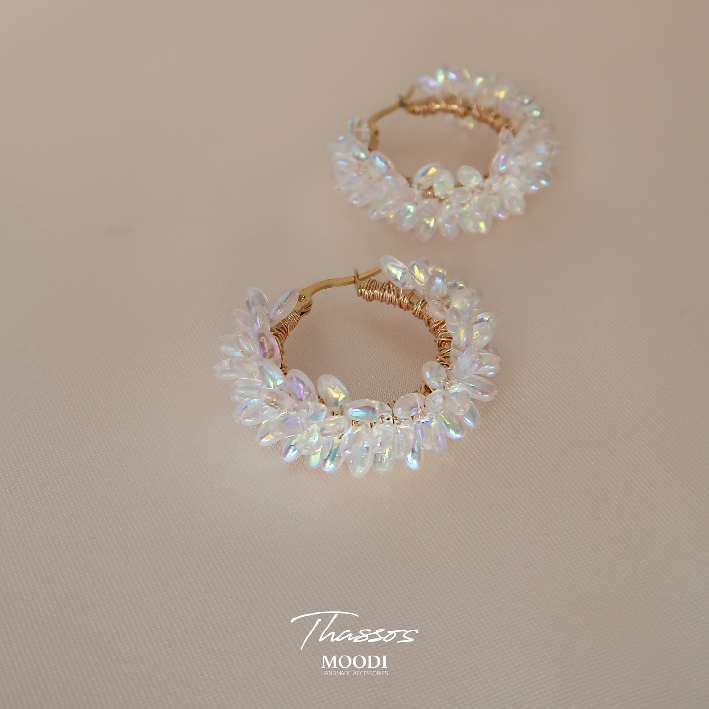 Hoops Special Earrings "Thassos"