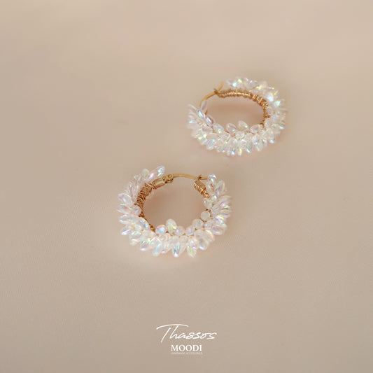 Hoops Special Earrings "Thassos"