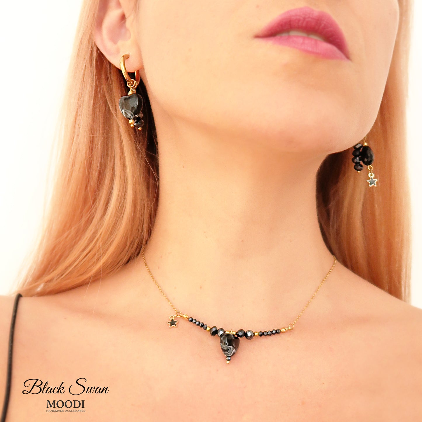 Black Swan Necklace