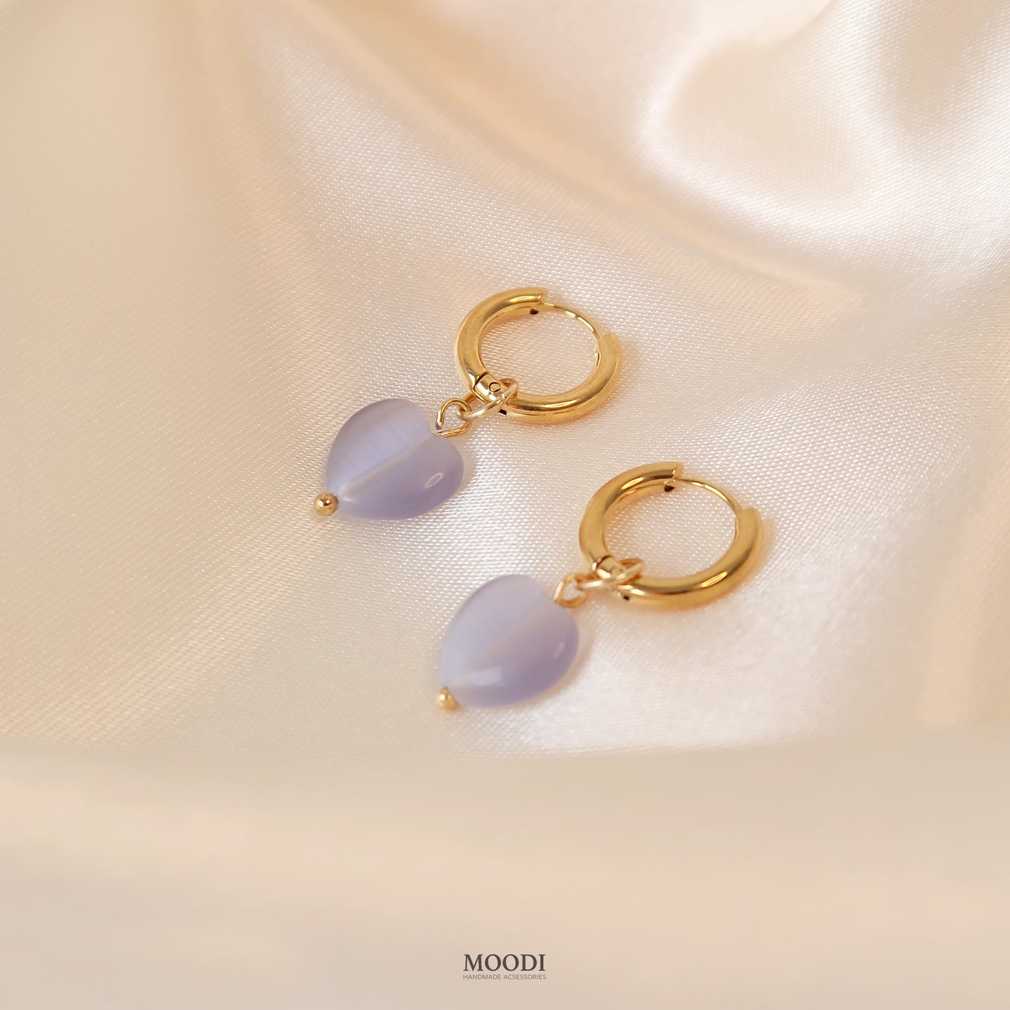 Earrings "Rose Opal - Gentle"