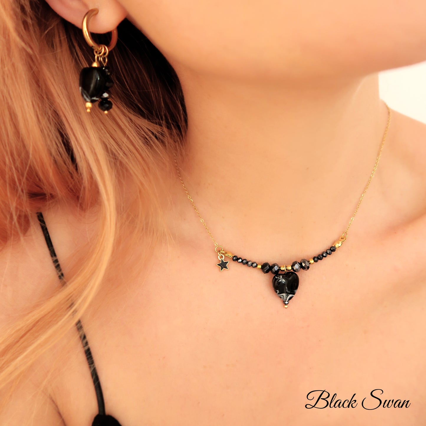 Black Swan Necklace