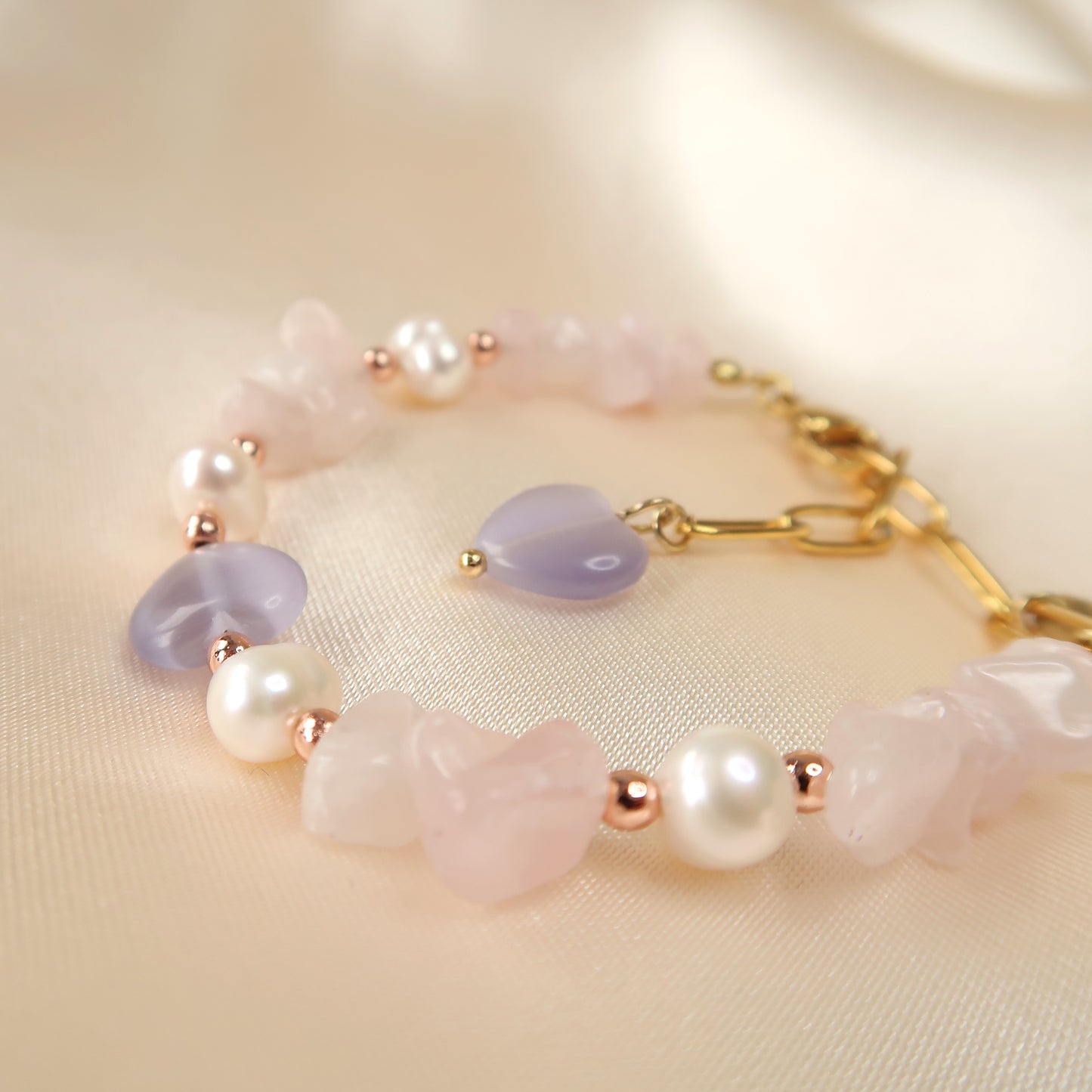 "Linda" Rose bracelet