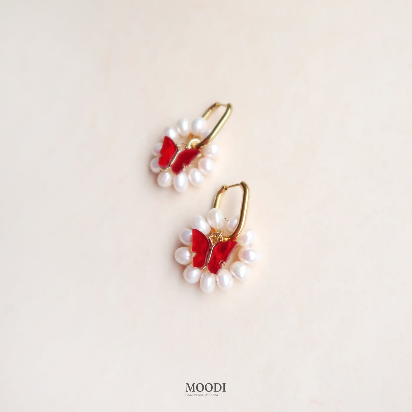 Butterfly "Elsa" earrings