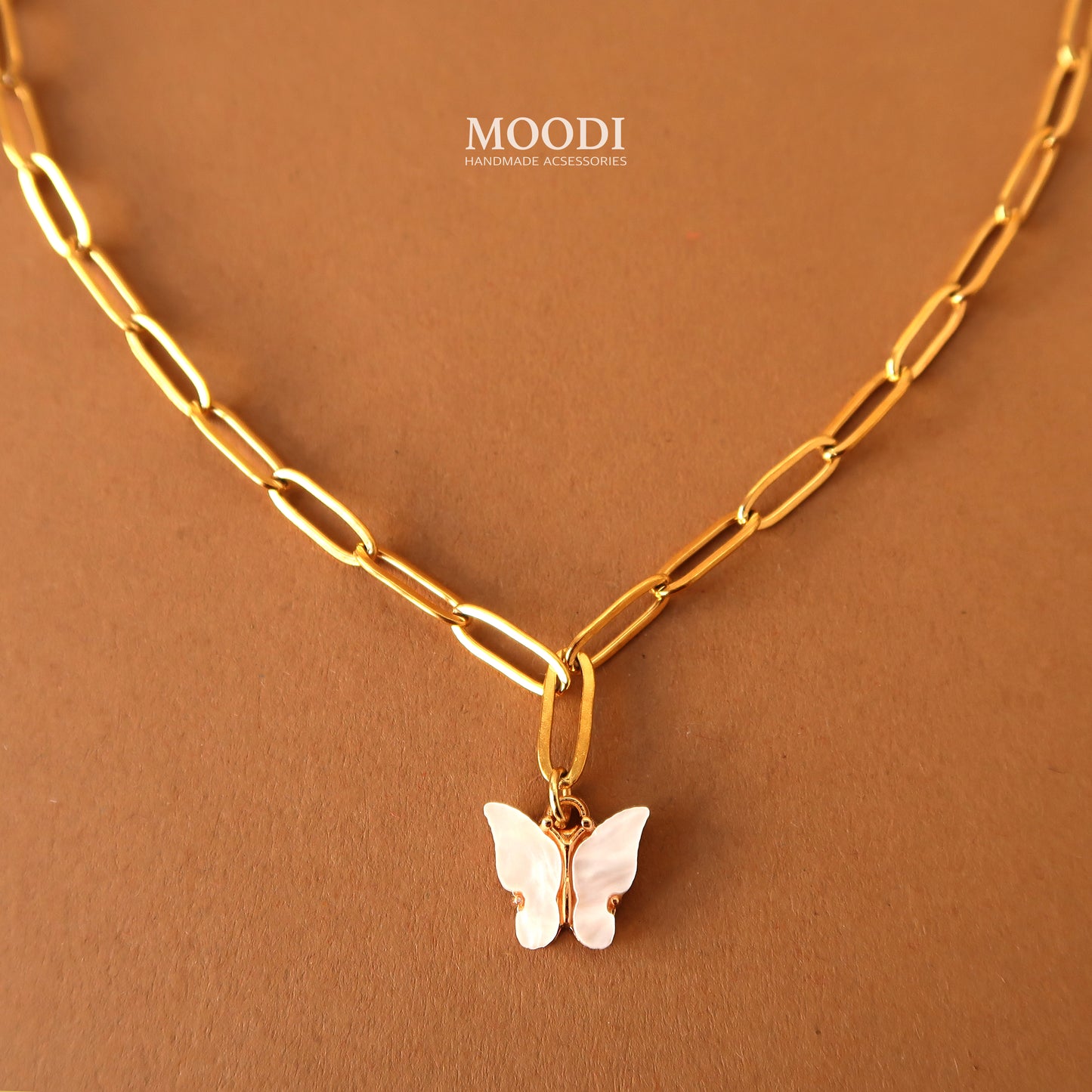 "Brina" butterfly necklace